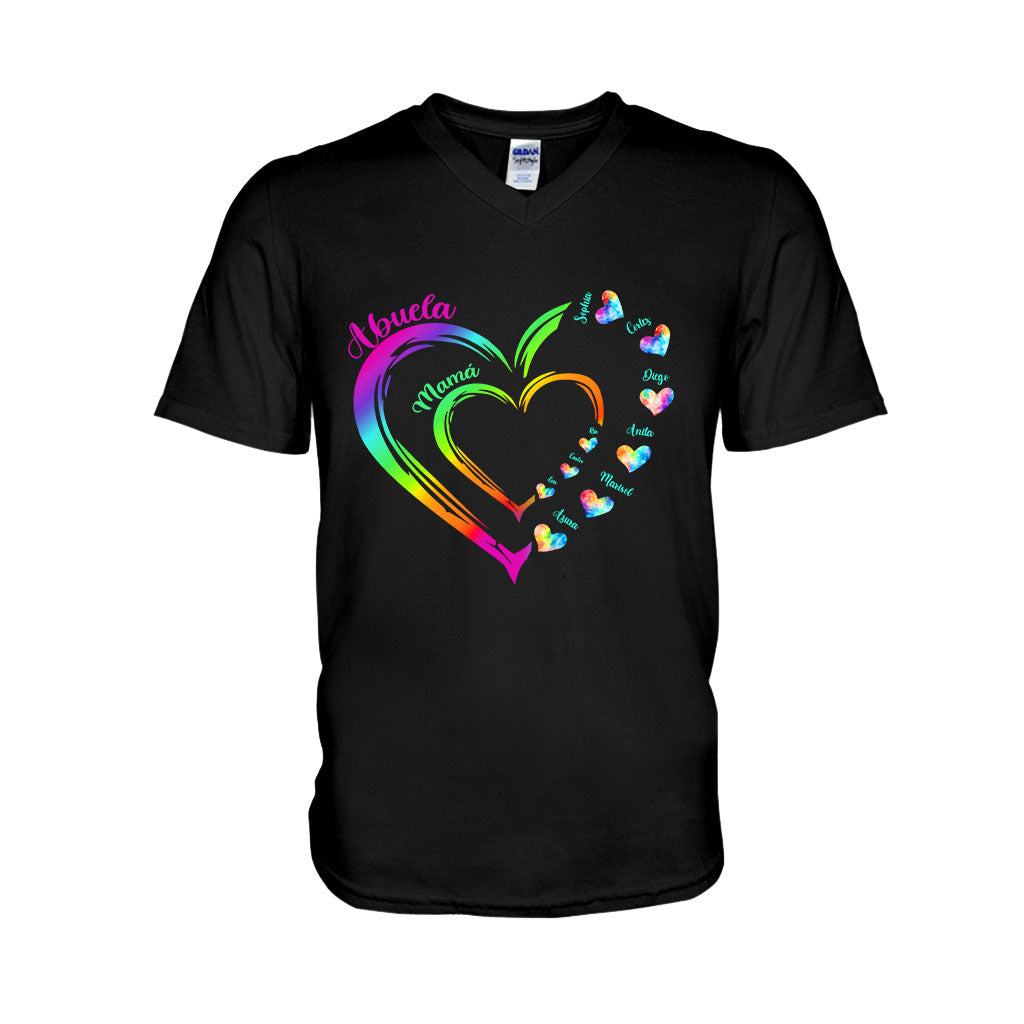 Bendecido De Ser llamado - Personalized Grandma T-shirt And Hoodie