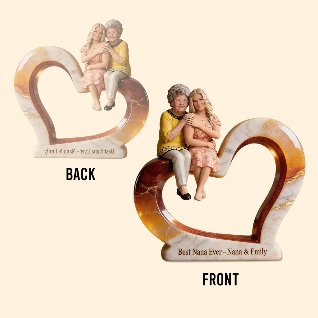 Custom Any Photo Perfect For Mom, Grandma - Personalized Mother Custom Shaped Acrylic Plaque