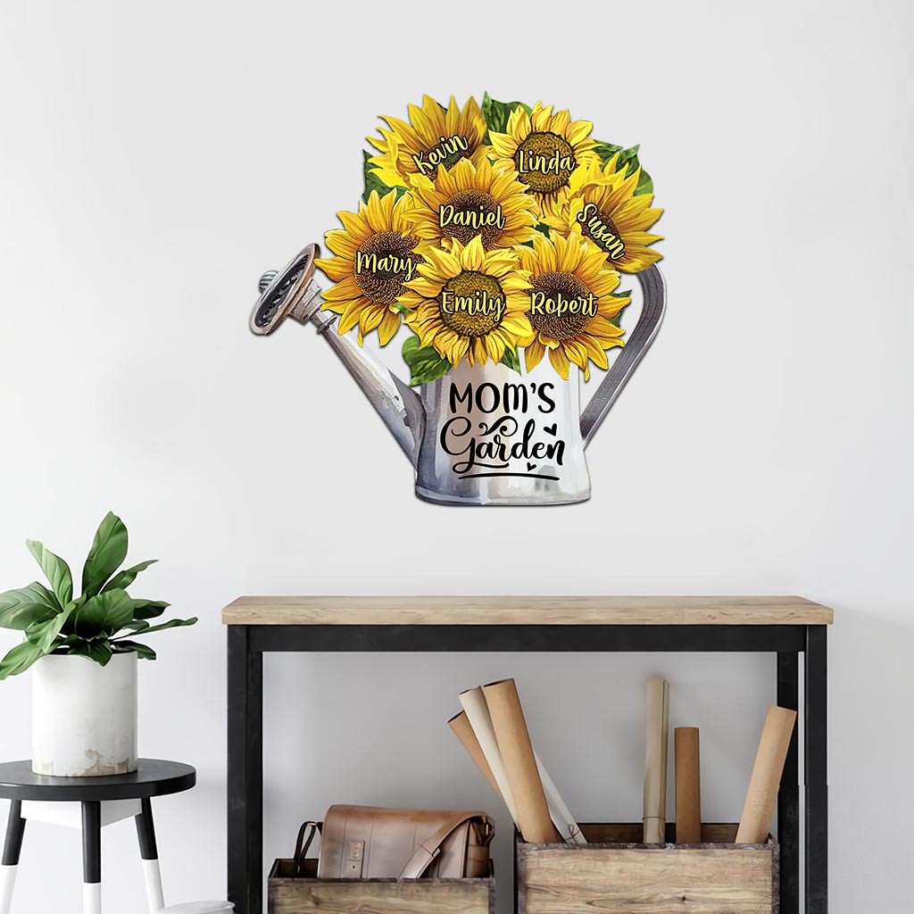 Mom's Garden - Personalized Gardening Cut Metal Sign