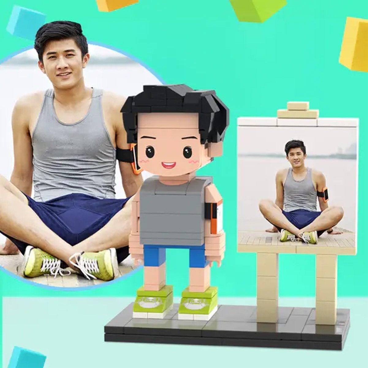 Any Photos - Personalized Photos Brick Figures