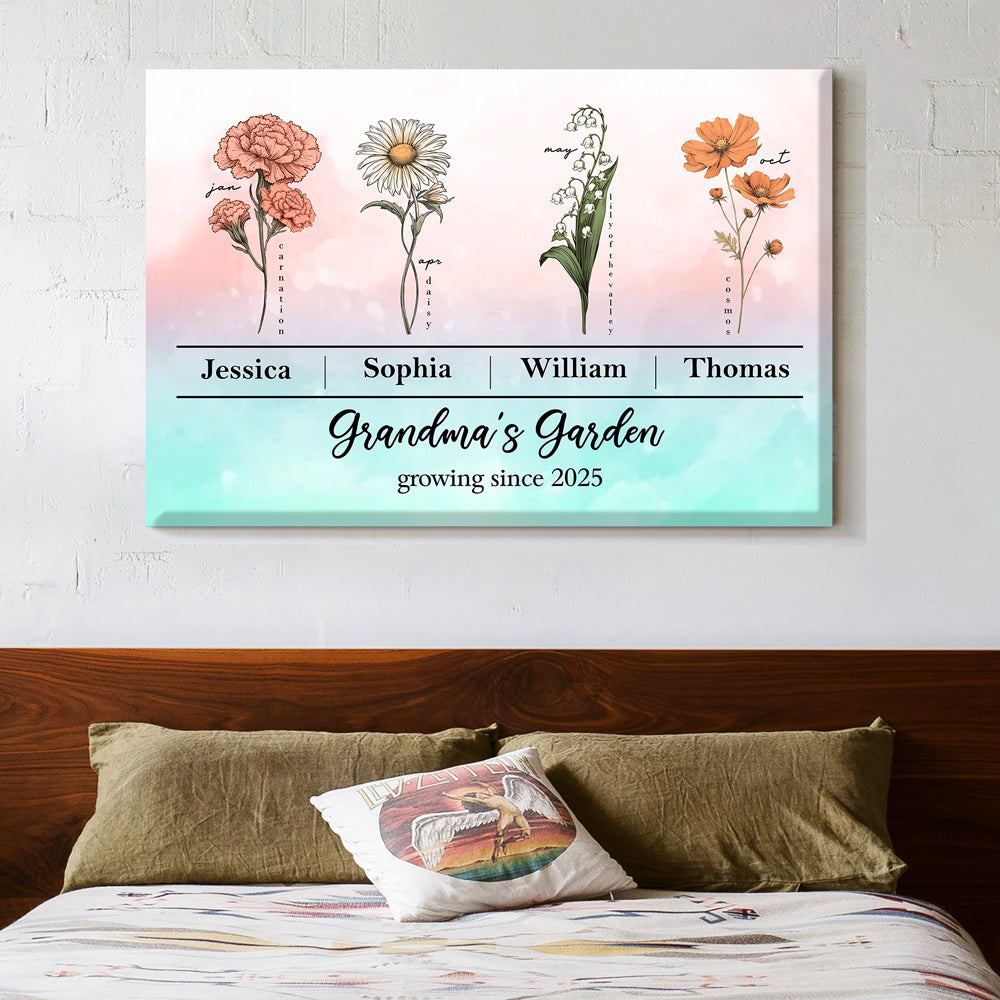 A Bond That Can't Be Broken, Custom Family Poster, Perfect Gift for Moms, Grandmothers, and Families