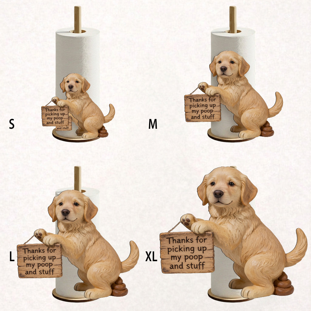Custom Any Photo - Personalized Dog Paper Towel Stand
