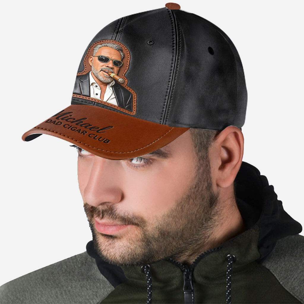 Dad Love Cigars - Personalized Father Classic Cap