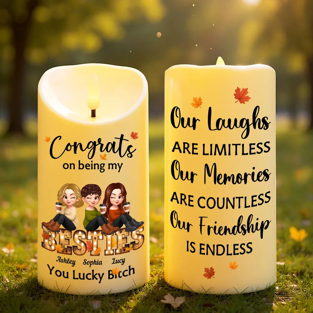 Cartoon Best Friends Acrylic Keychain, Cozy Fall Accent, Gift-Ready Keepsake for Friendship