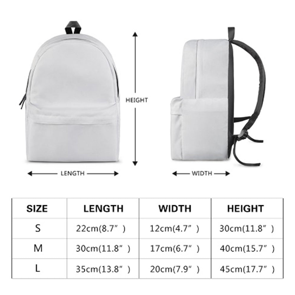 Cute Turtle Alphabet - Personalized Kid Backpack