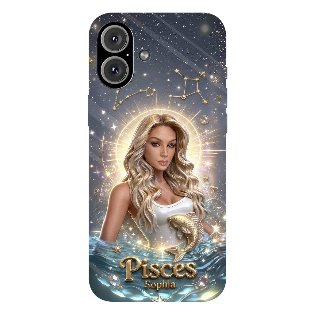 Horoscope Sign, Lucky Charm - Personalized Horoscope Full Print Phone Case