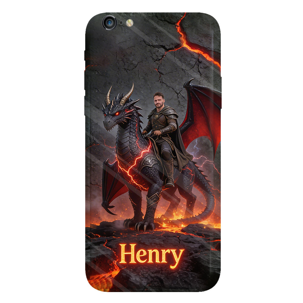 Flying With The Dragon - Personalized Dragon Full Print Phone Case