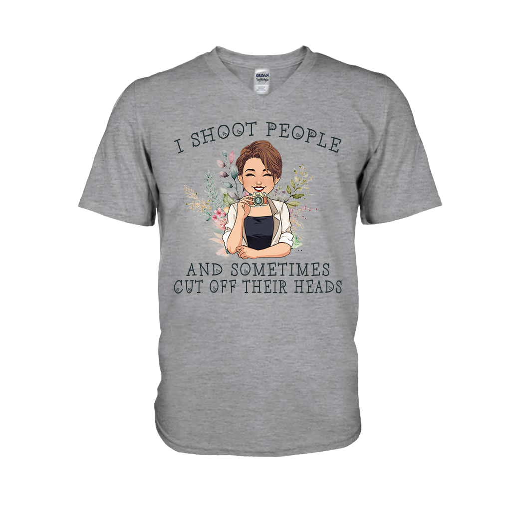 I Shoot People - Personalized Photography T-shirt And Hoodie