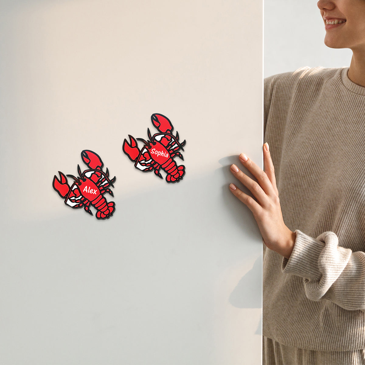 Lobster Cruise Door Decorations - Personalized Cruising Magnet