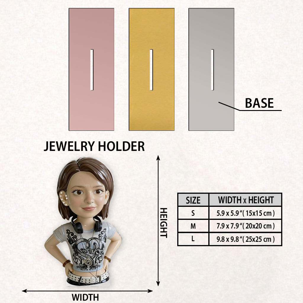 Aesthetic Earring Hanger - Personalized Self Love Jewelry Holder
