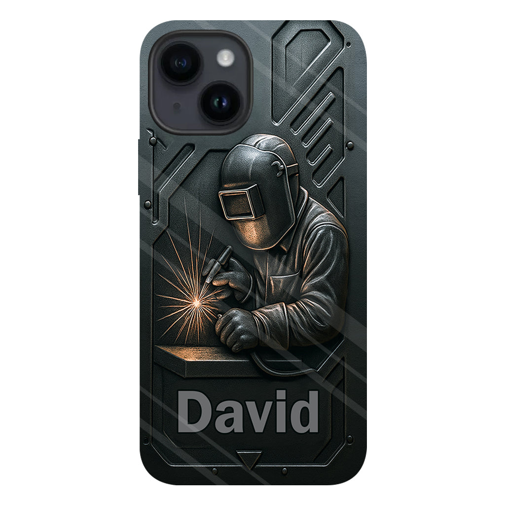Cool Welder Men - Personalized Welder Full Print Phone Case
