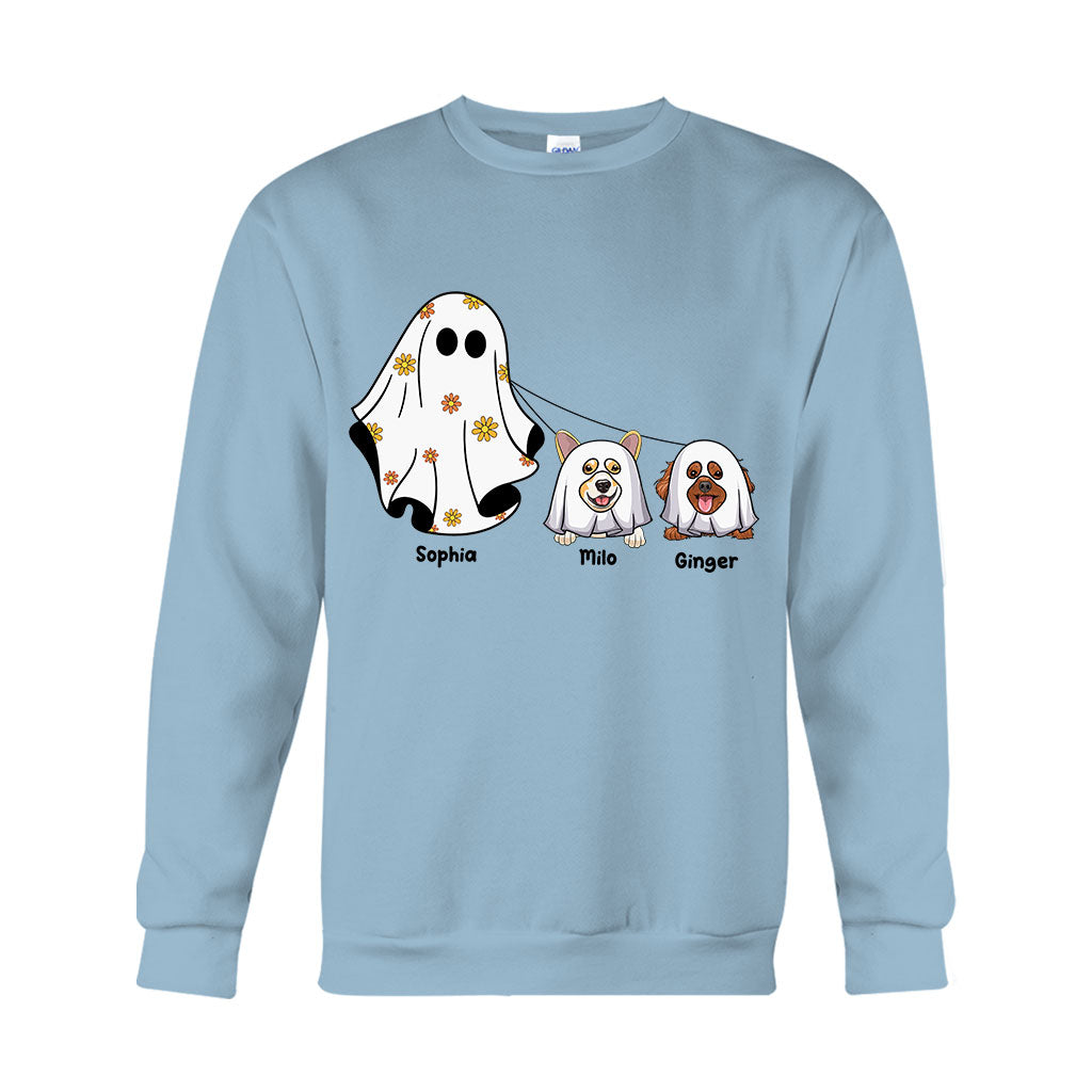 Cute Ghosts - Personalized Dog T-shirt And Hoodie