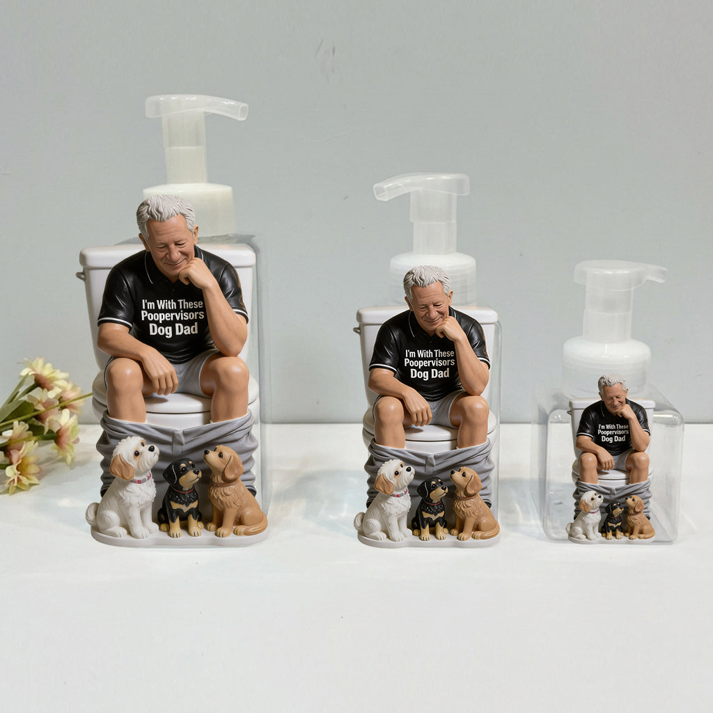 Funny Dog Dad/ Dog Mom Moment - Personalized Dog Pump Dispenser