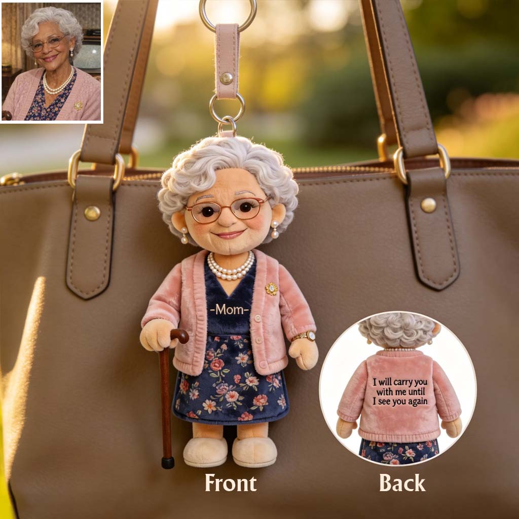 Always With You - Personalized Memorial Plush Keychain