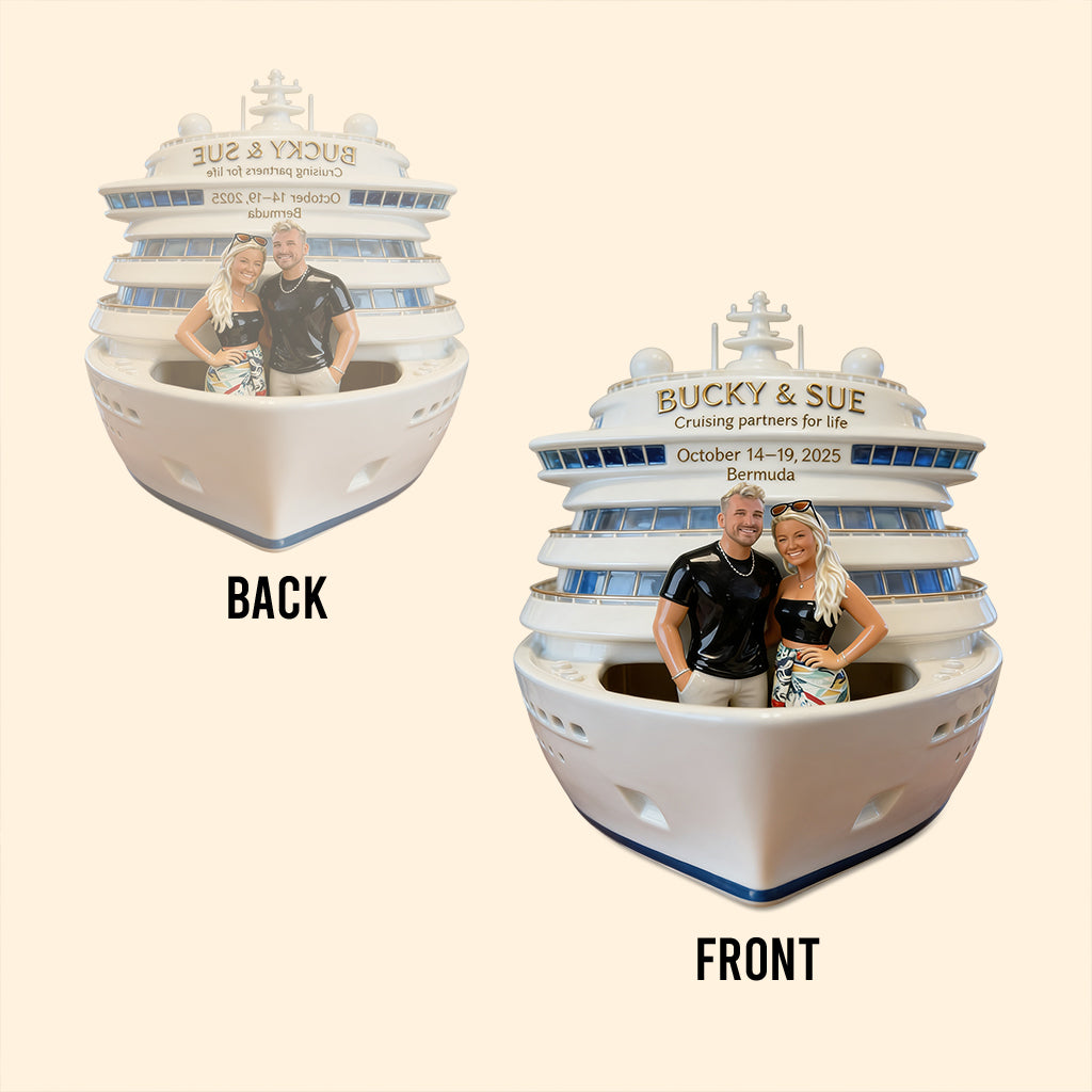 Cruise Memory - Personalized Cruising Custom Shaped Acrylic Plaque