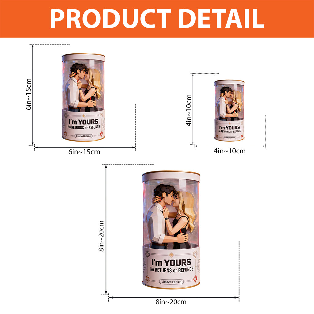 I Love You - Personalized Couple Custom Shaped Acrylic Plaque