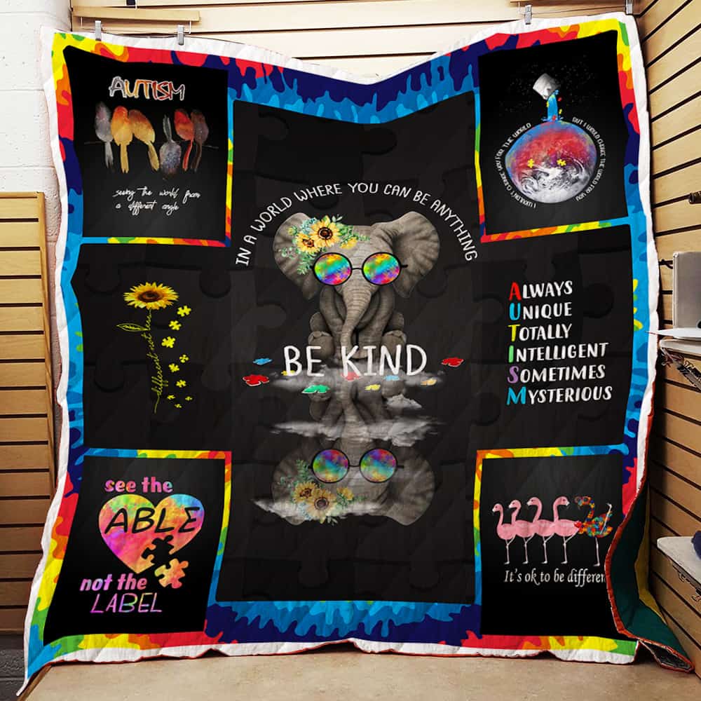 Be Kind - Autism Awareness Quilt 0921