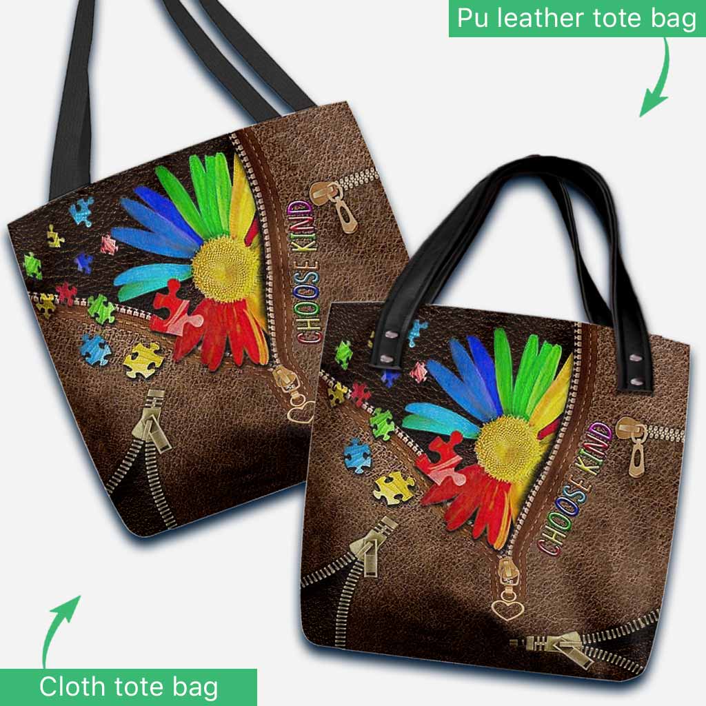 Autism Awareness : Flower - Tote Bag 0921