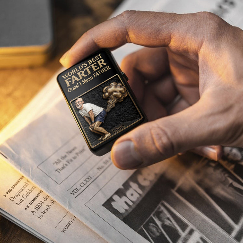 Best Farter Ever - Personalized Father Lighter