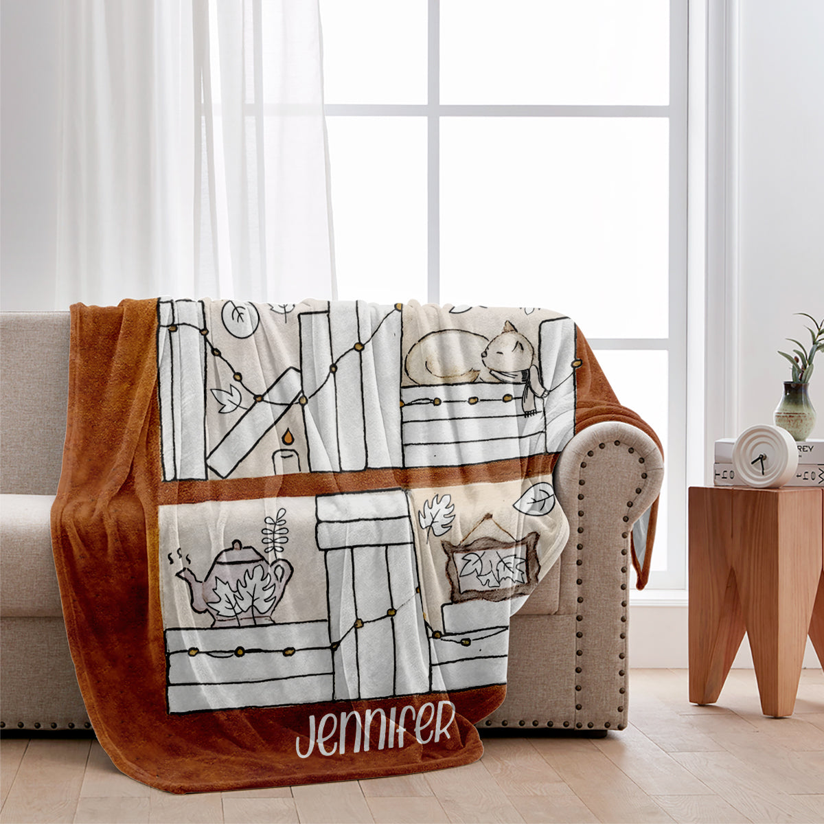 Four Seasons Reading Tracker - Personalized Book Blanket