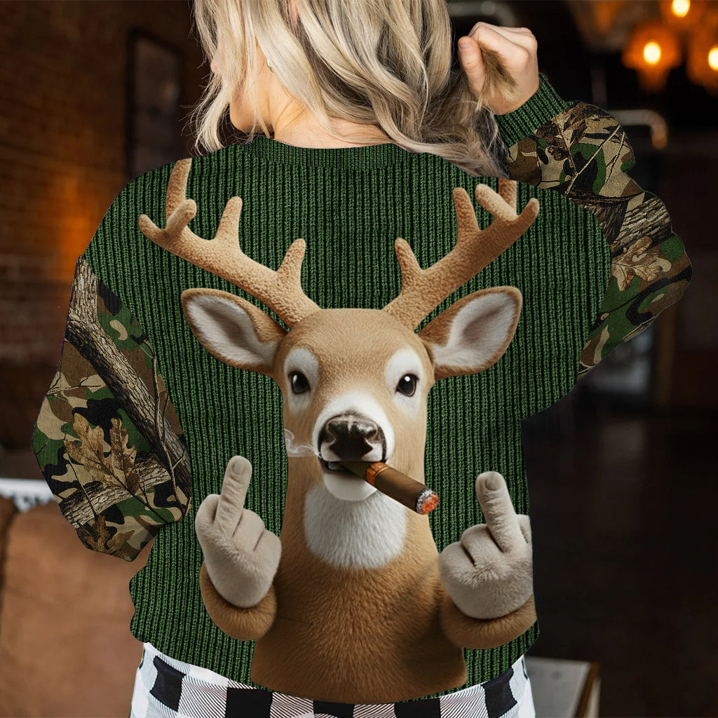 Hunting Season Is Coming - Personalized Hunting Ugly Sweater