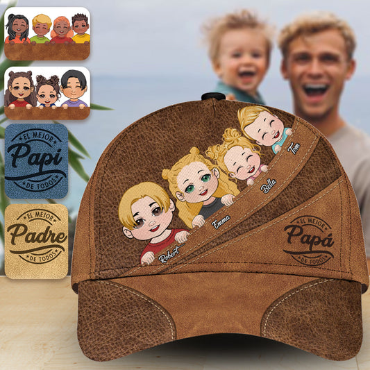 El mejor papá de todos - Personalized Father Classic Cap