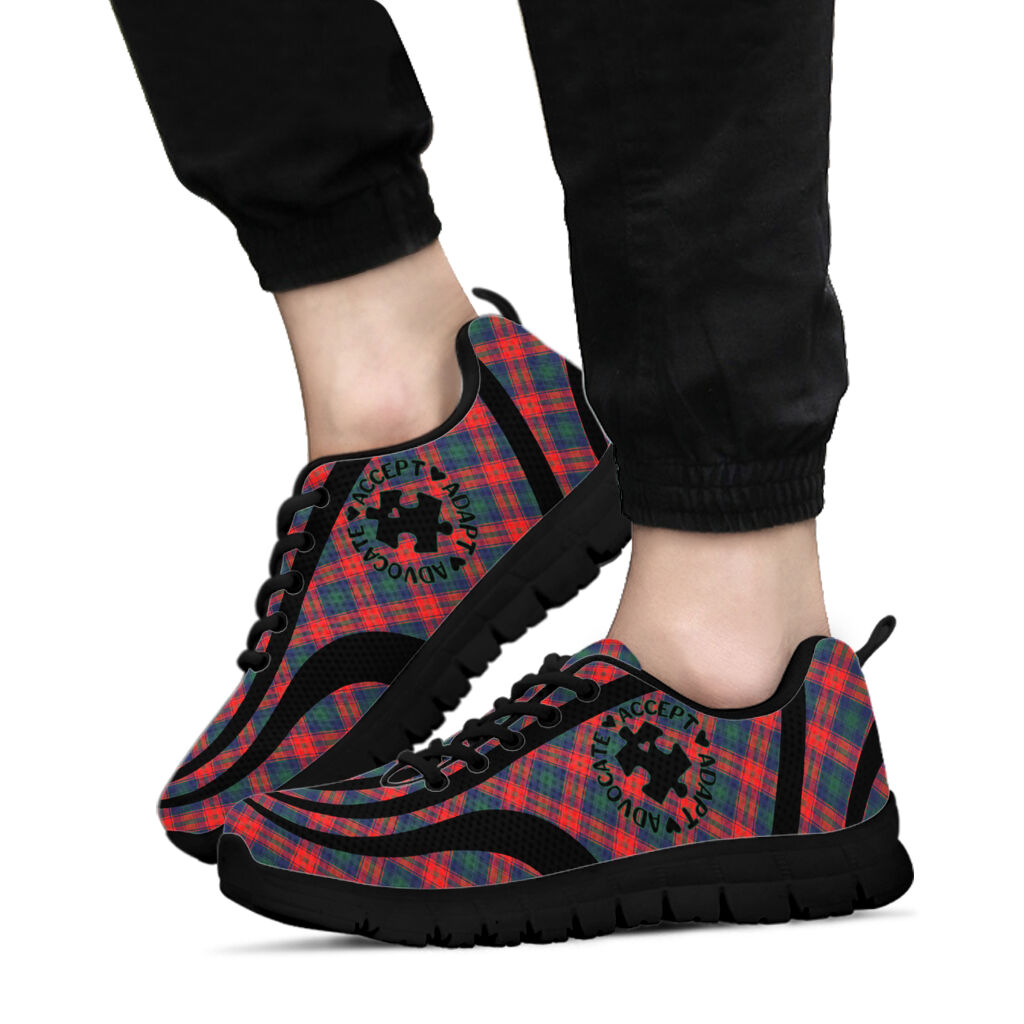 Christmas Autism Autism Awareness Sneakers 0622