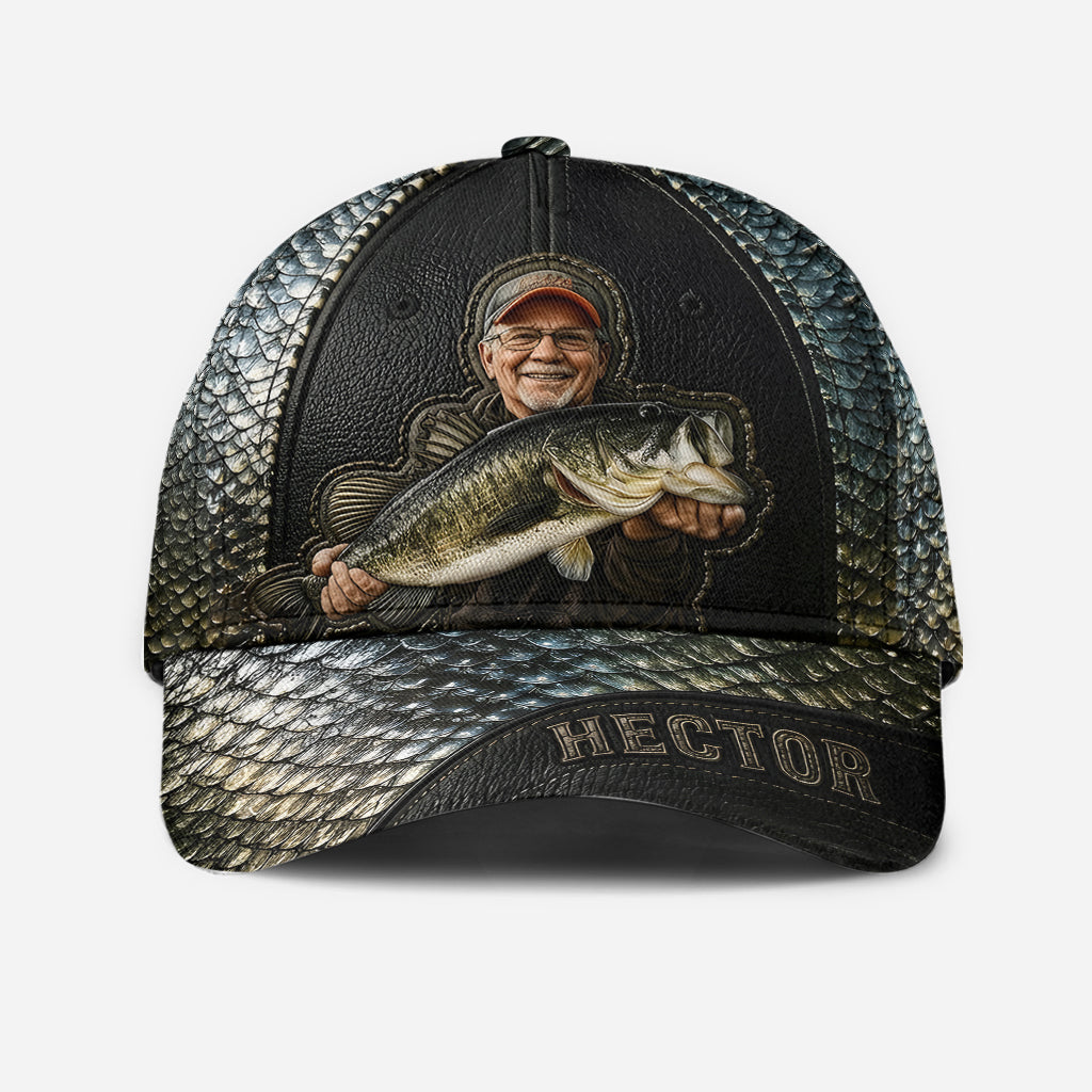 Custom Any Photo Love Fishing - Personalized Fishing Classic Cap