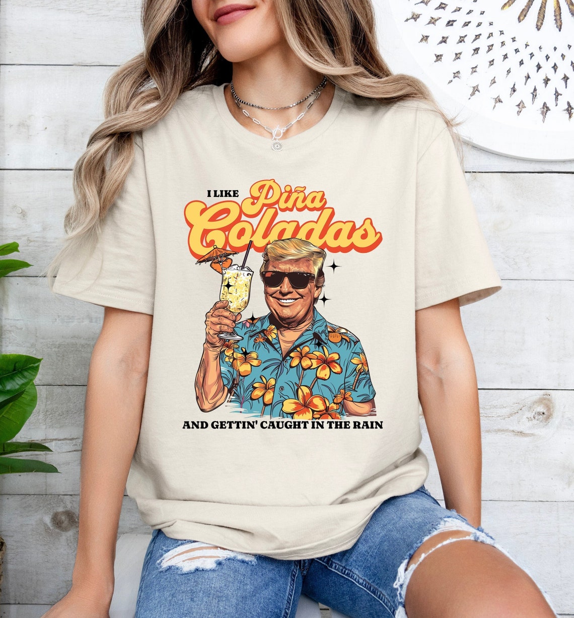 Donald Daddy T-Shirt, Pina Colada Summer Shirt, Trump Viral Shirt, Funny Trump T-Shirt, Republican T-Shirts T-shirt & Hoodie