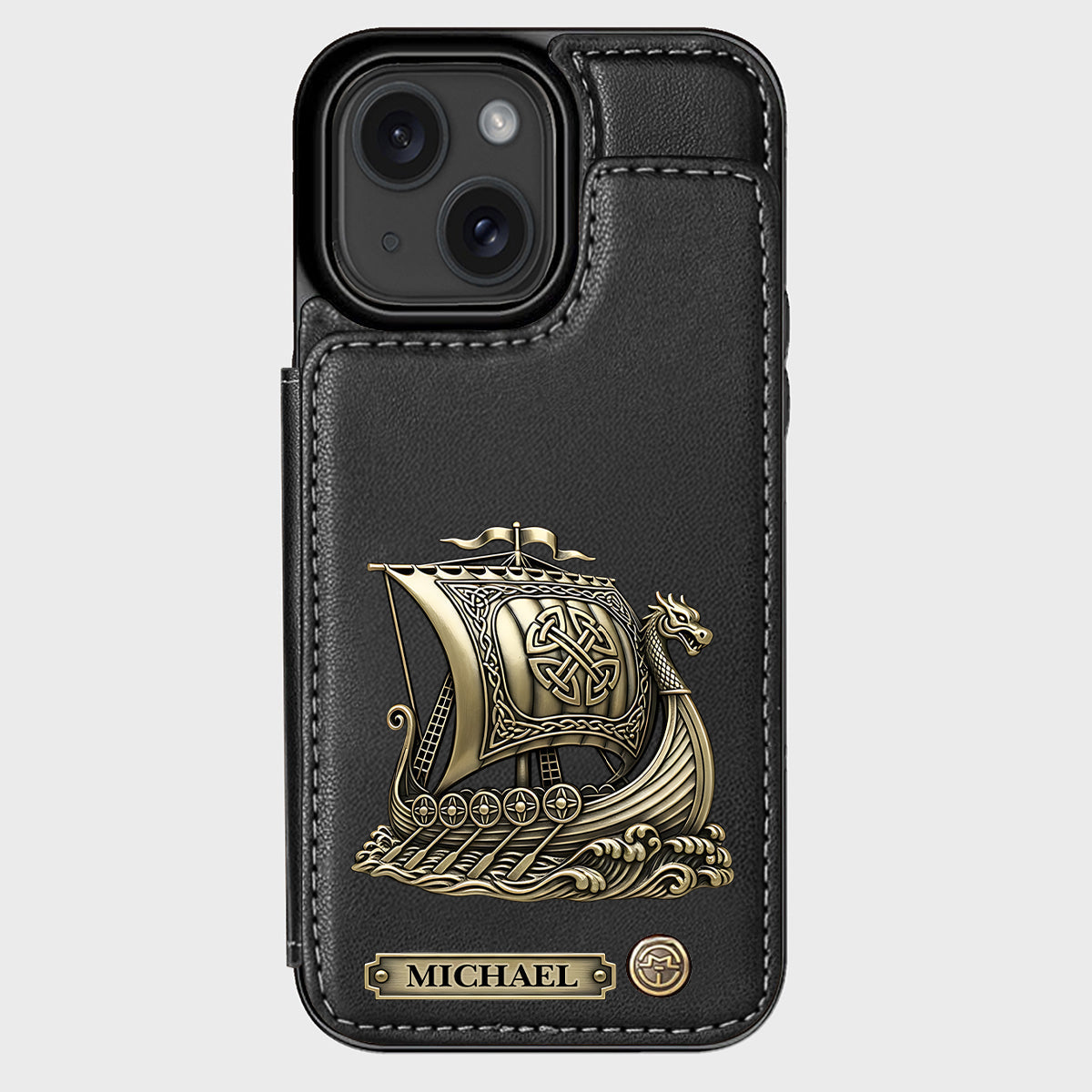 I'm A Viking - Personalized Viking Wallet Phone Case