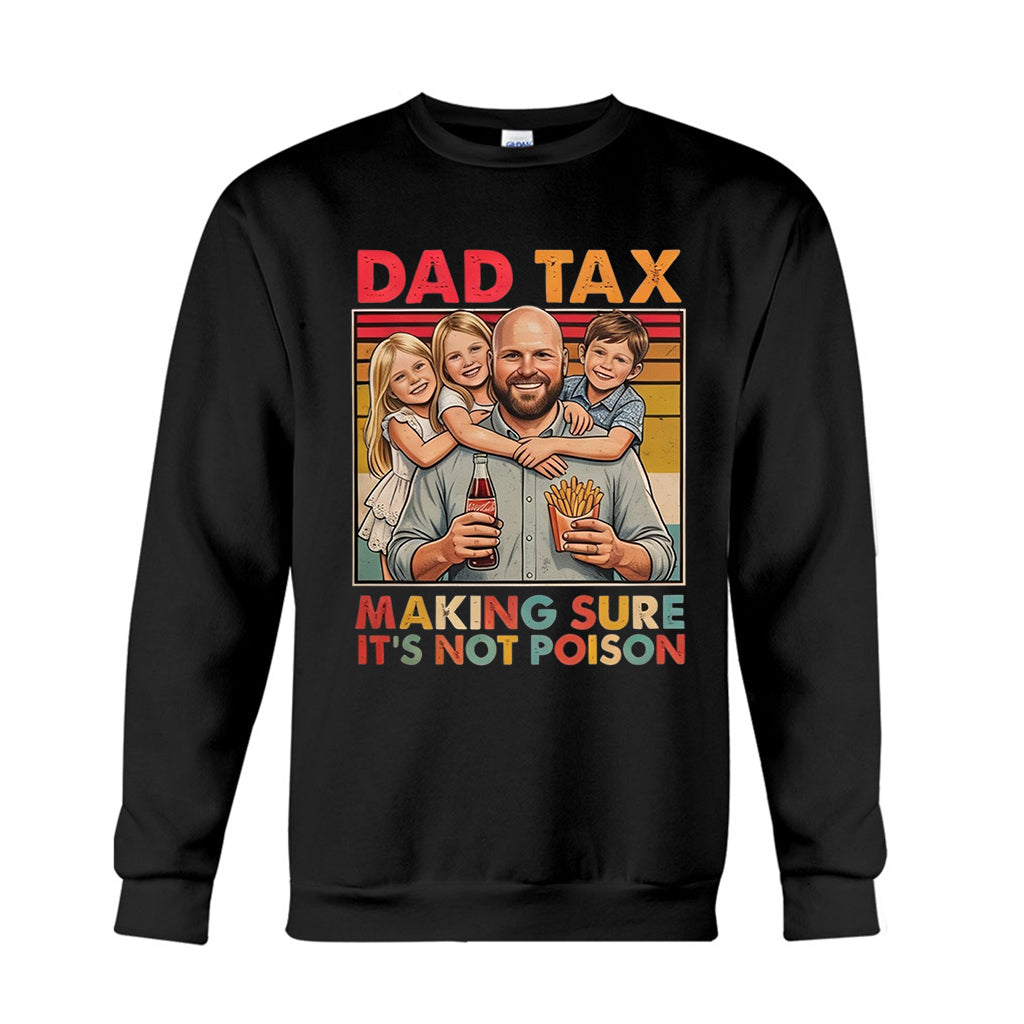 Funny Dad Tax - Personalized Father T-shirt And Hoodie