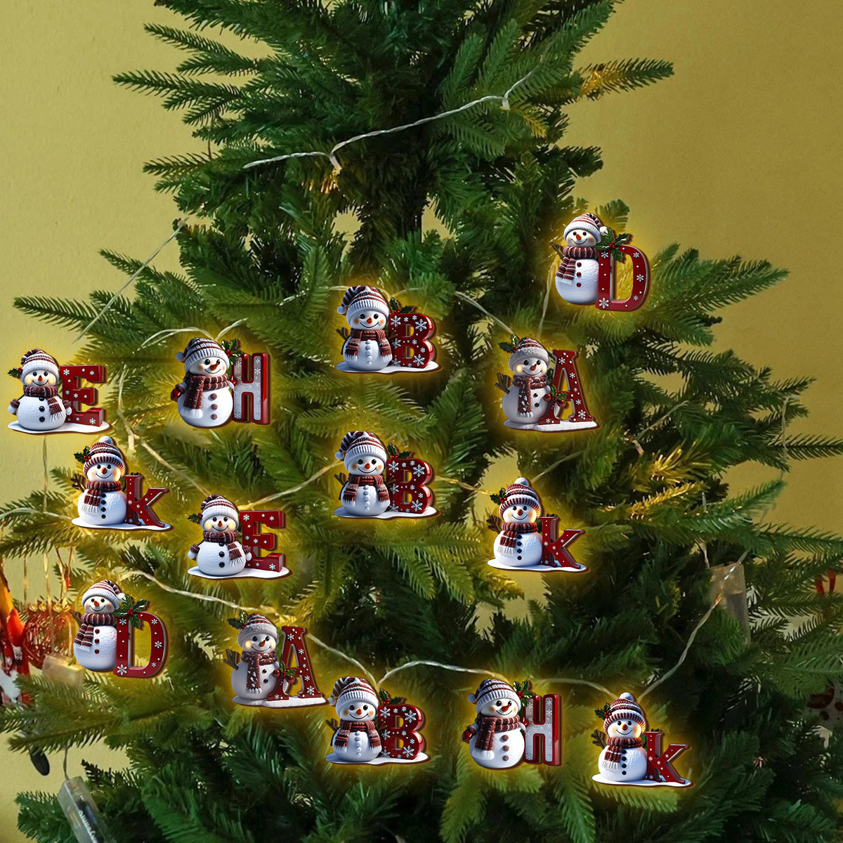 Happy Family - Personalized Family String Lights