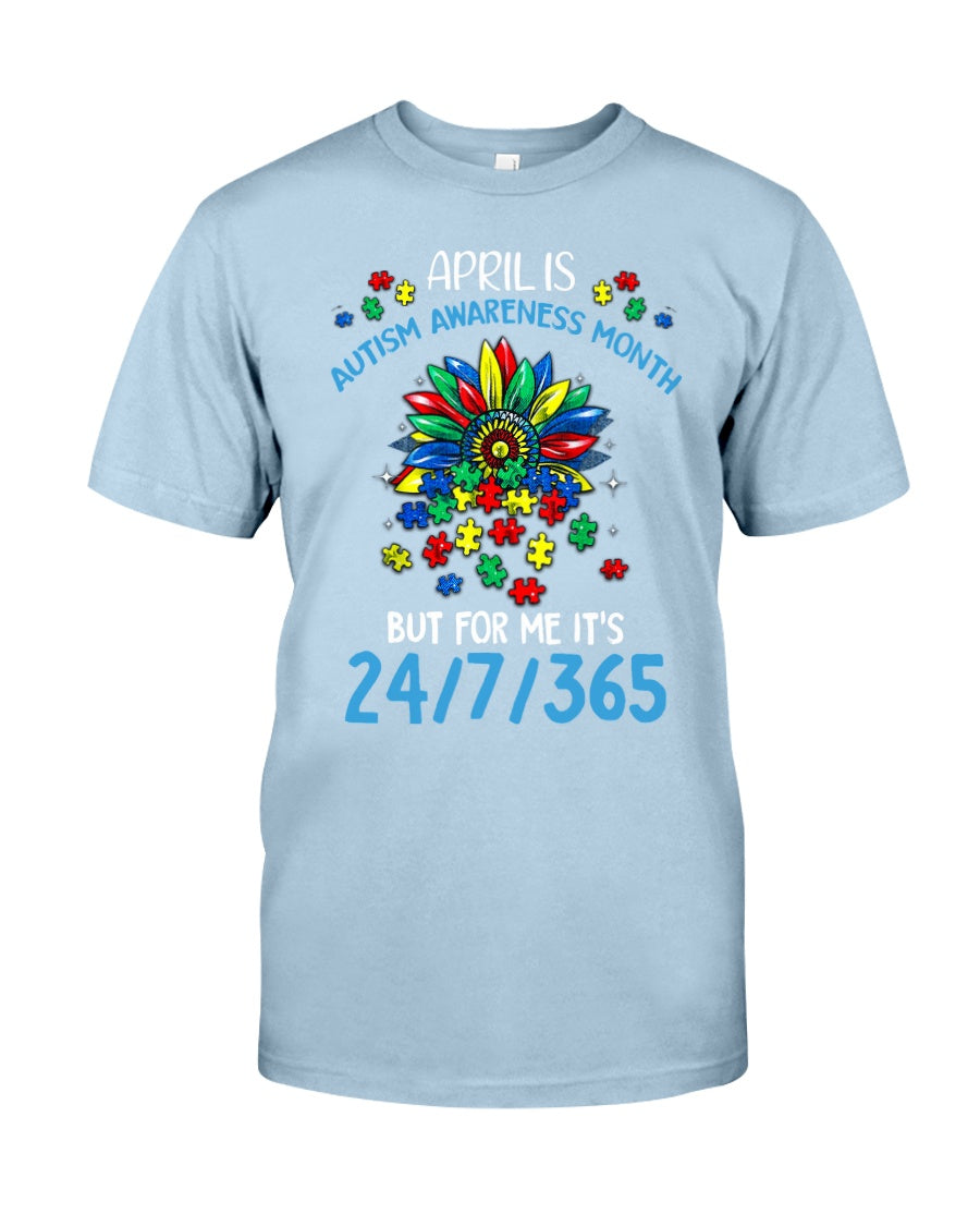 Autism Everyday Is Autism Awareness Day - T-shirt and Hoodie 0921