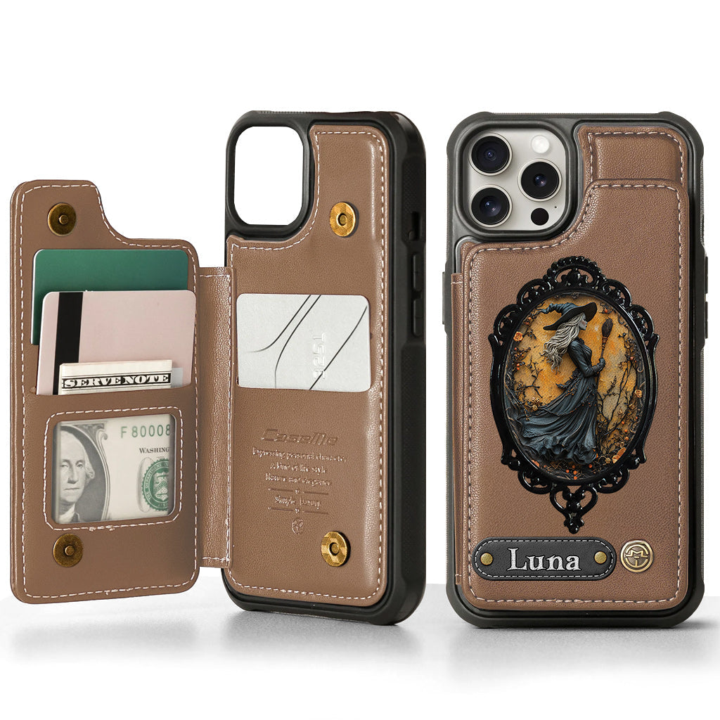 Beautiful Witches - Personalized Witch Wallet Phone Case