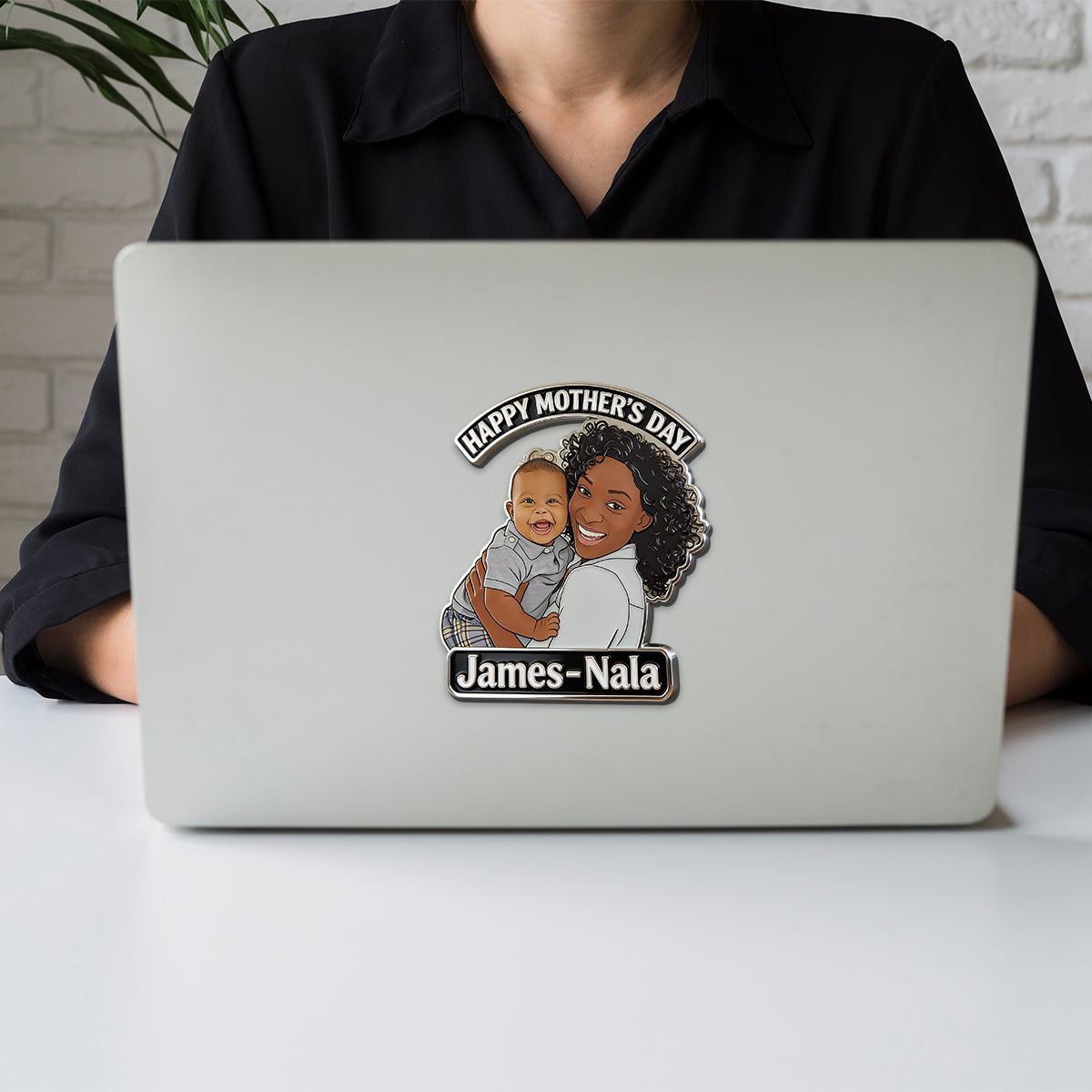 1st Mother's Day - Personalized Mother Magnet
