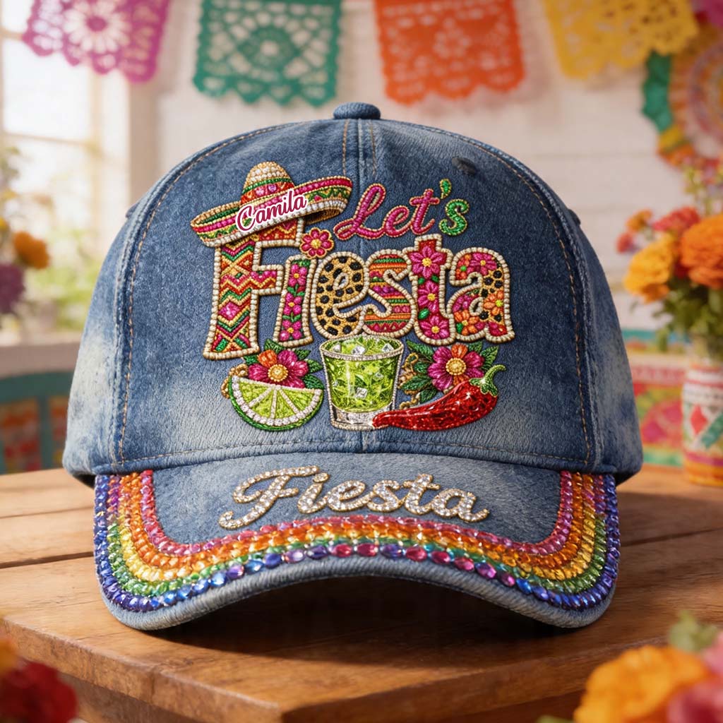 Lets Fiesta - Personalized Cinco de Mayo Classic Cap