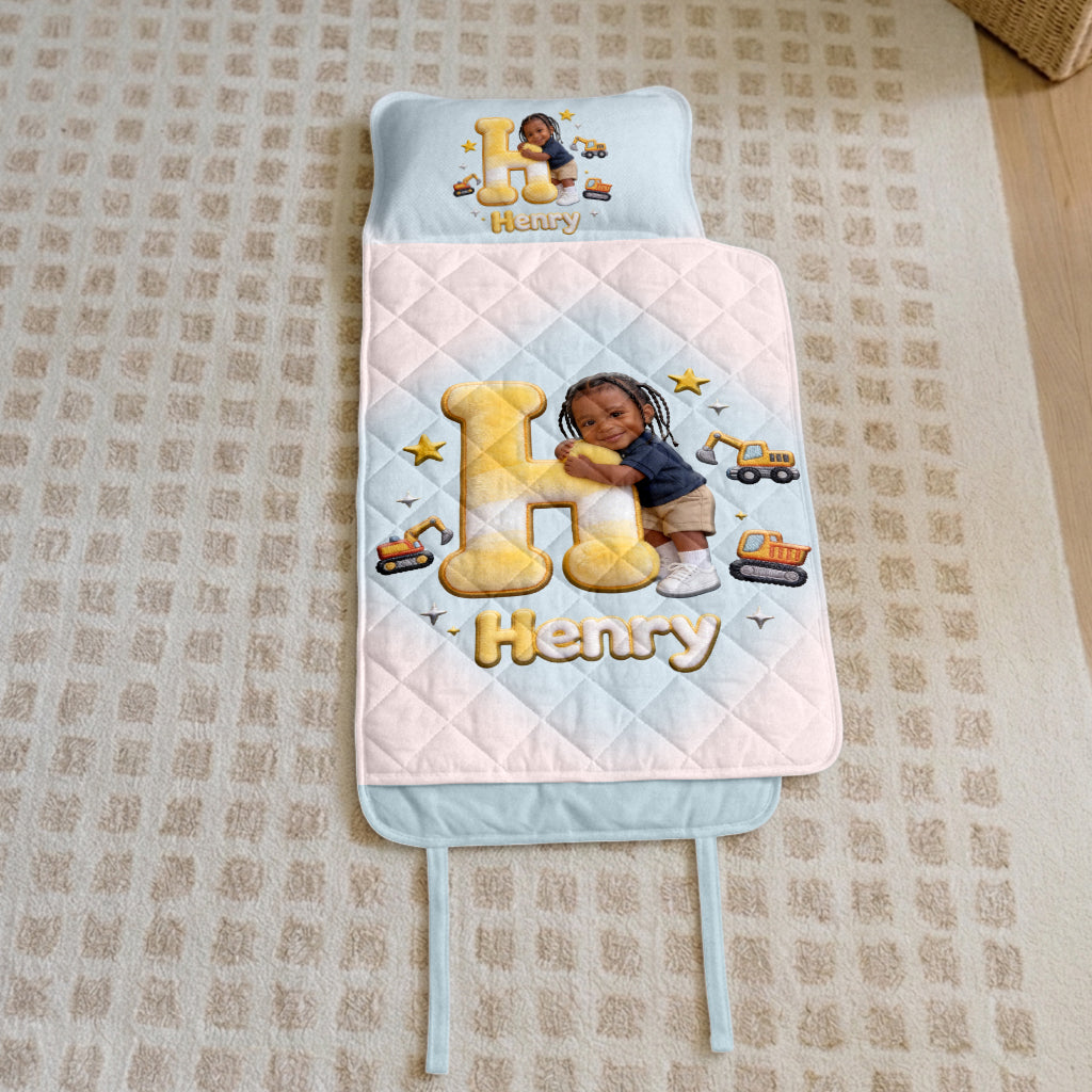Good Night - Personalized Kid Nap Mat