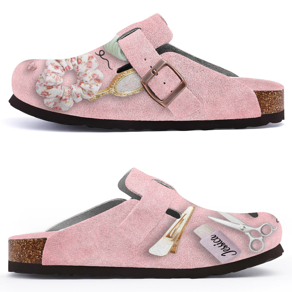 Hairdresser, Hair Stylist - Personalized Hairdresser Clogs With Arch Support