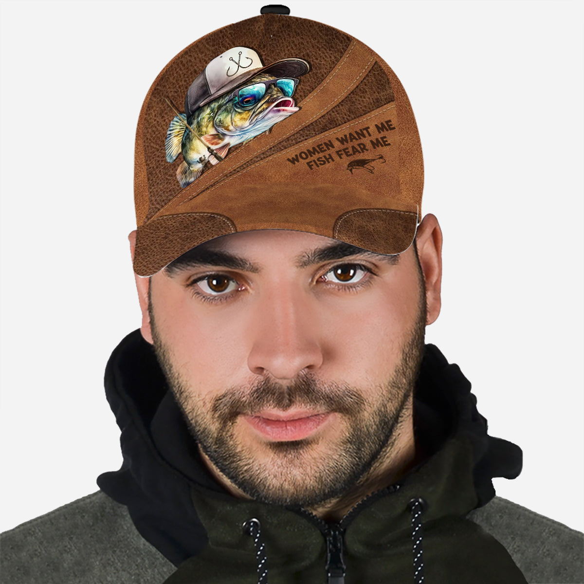 Women Want Me Fish Fear Me - Personalized Fishing Classic Cap