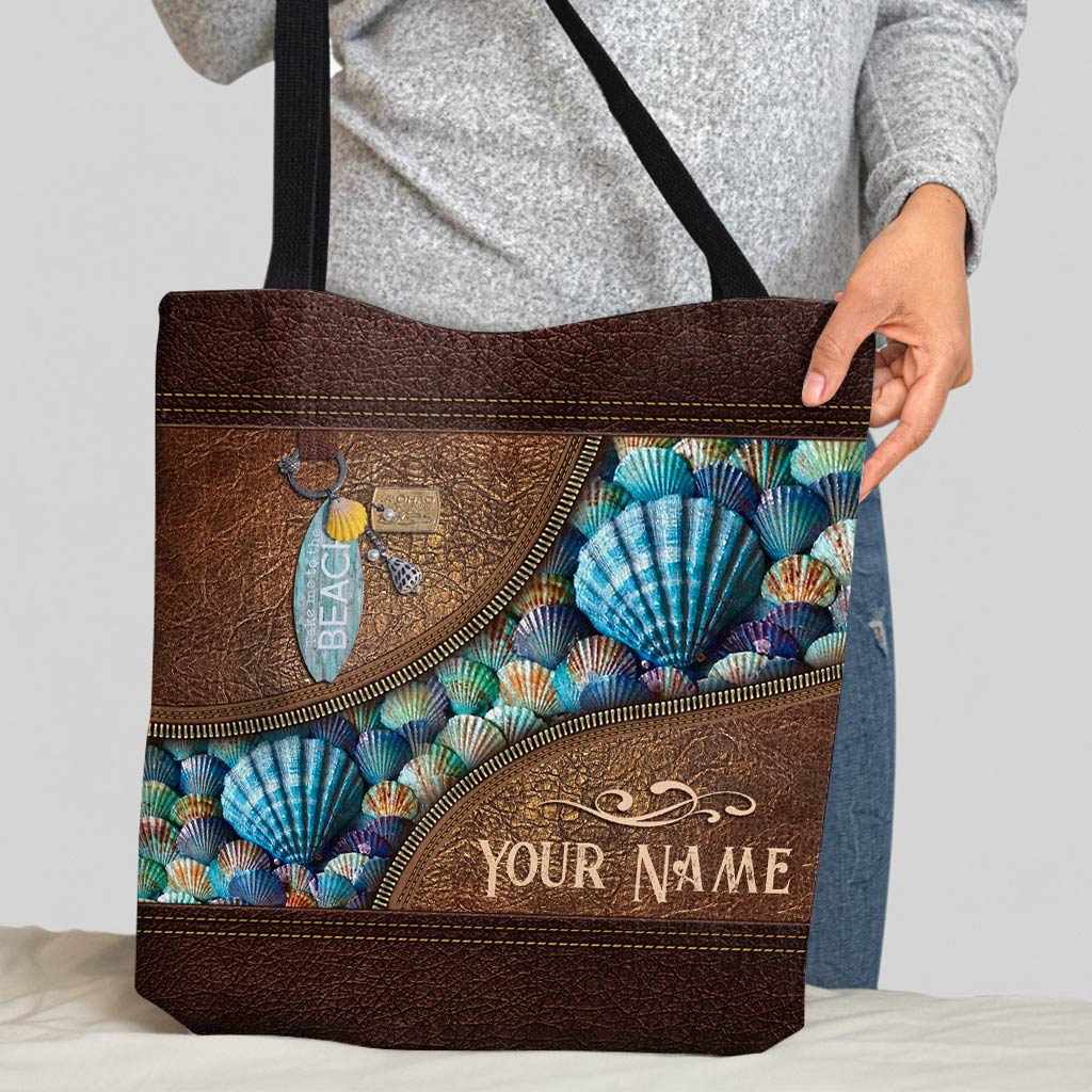 Salty Lil Beach - Sea Lover Personalized Tote Bag