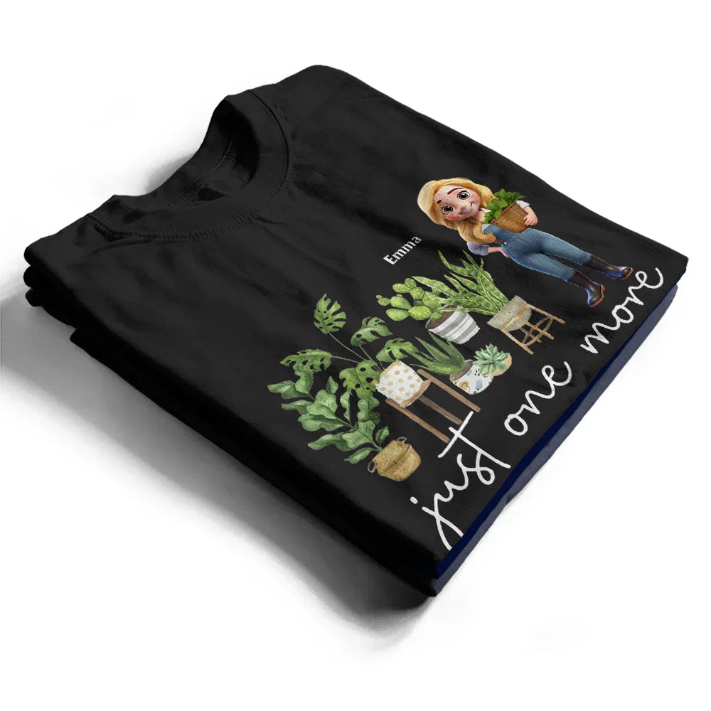 Custom Plant Pattern Tee for Plant Lovers & Gift Options