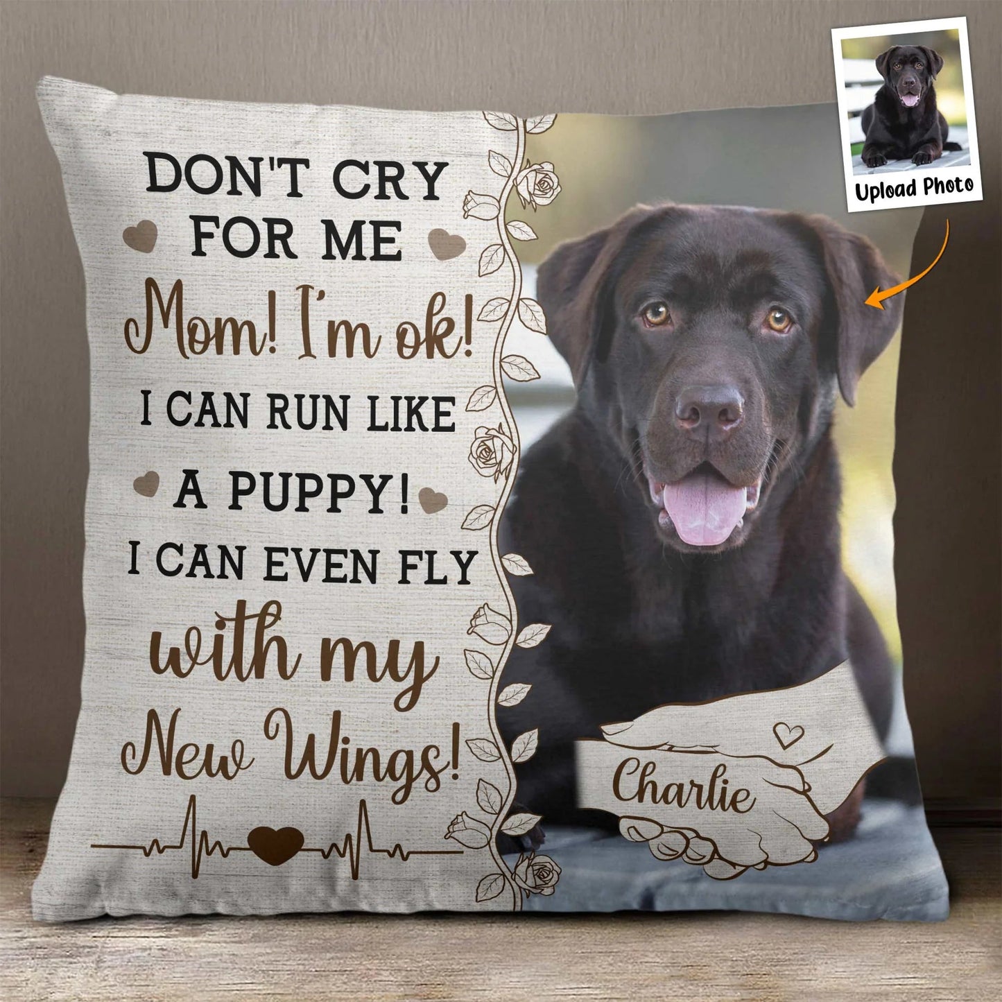 Personalized Christmas Pillow for Dog Lovers – Perfect Holiday Gift to Celebrate Your Furry Friend