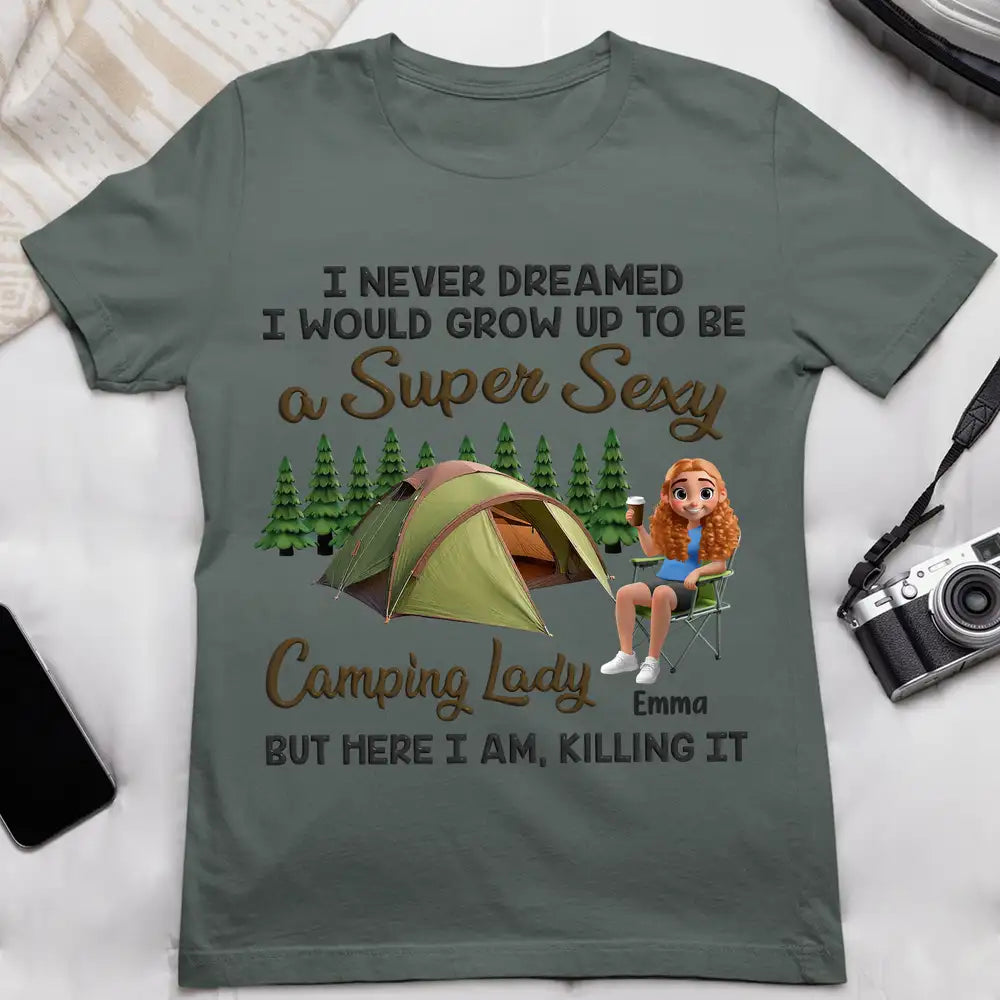 Women's Personalized Classic Tee for RV Camping Life