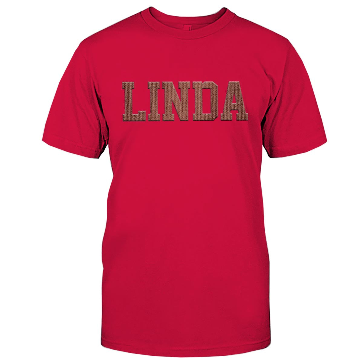 Custom Name - Personalized Aunt Embroidered T-shirt
