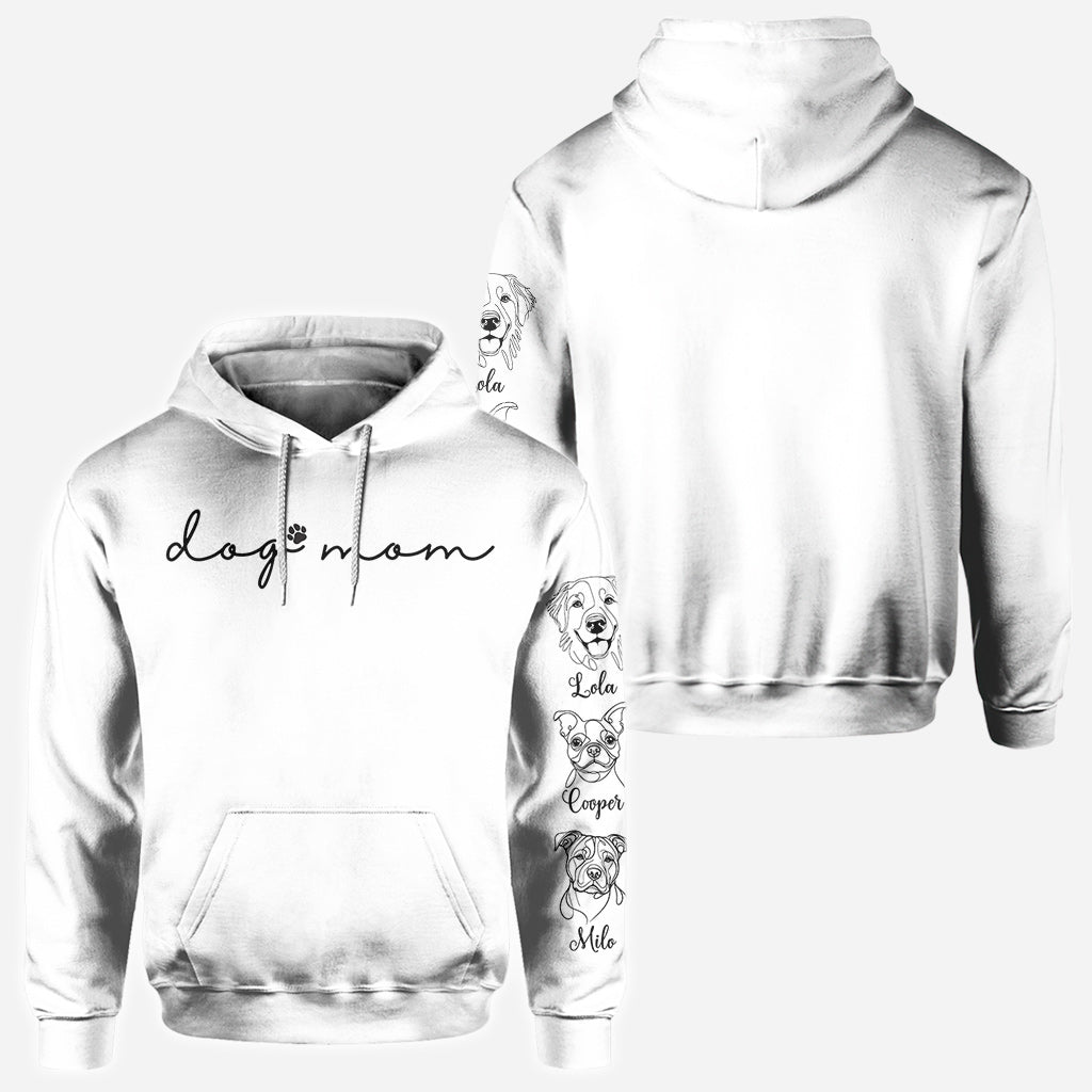Dog Mom - Personalized Dog All Over Shirt