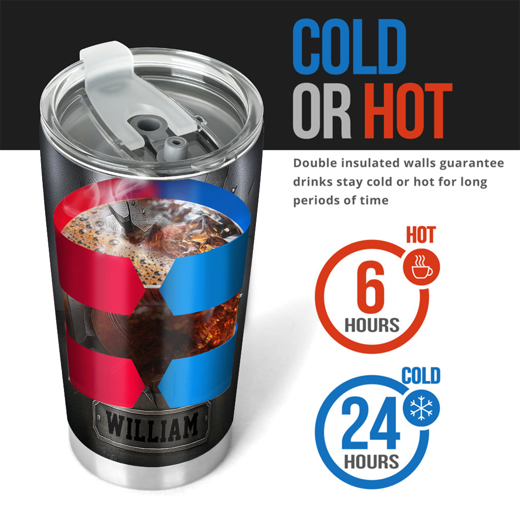 Born To Fight - Personalized Boxing Tumbler