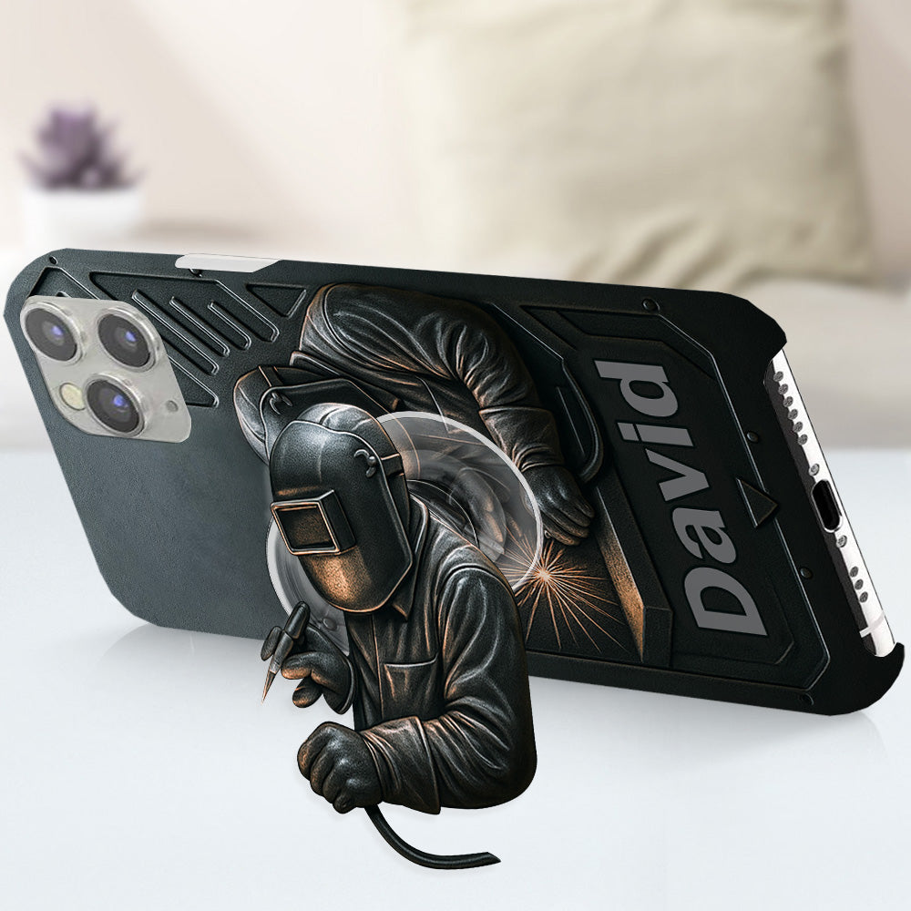 Cool Welder Men - Personalized Welder Full Print Phone Case