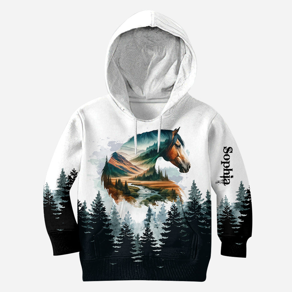 Horse Girl - Personalized Horse Hoodie and Leggings