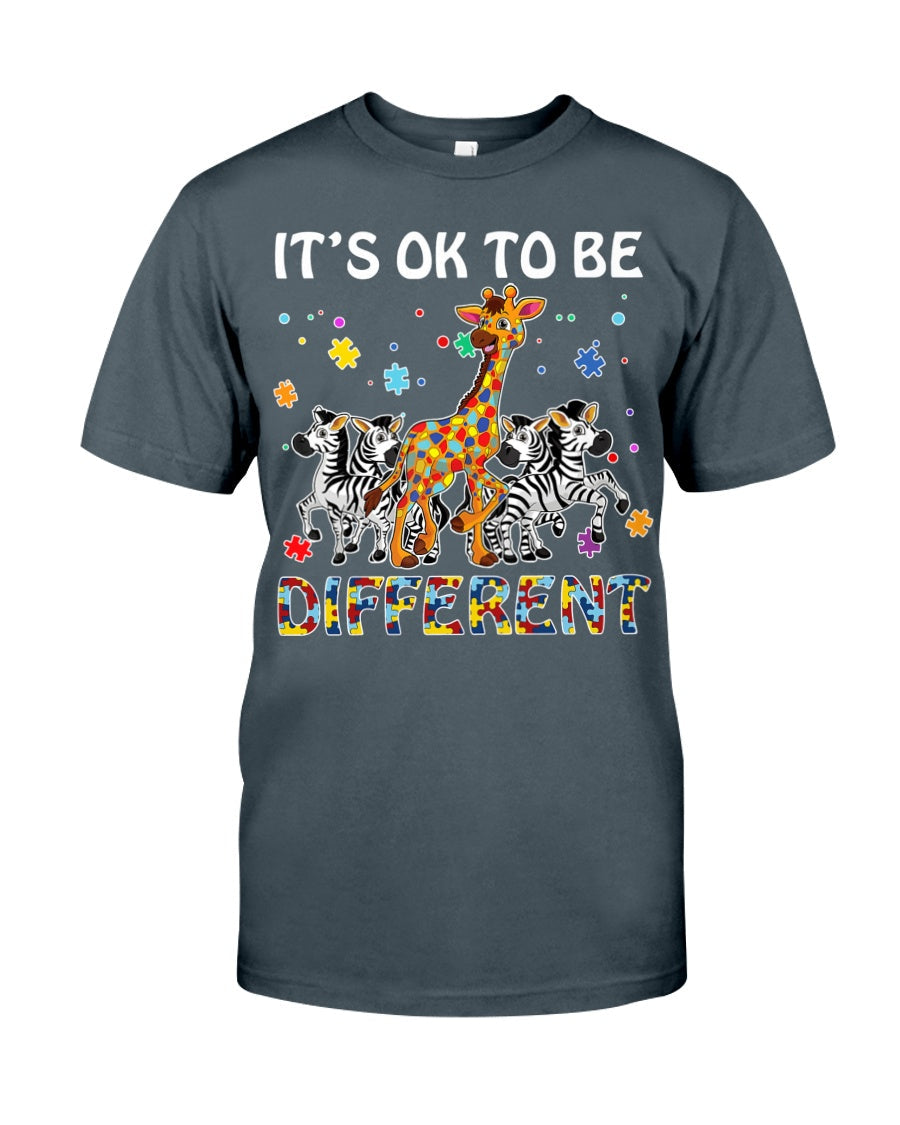It's Ok To Be Different - Autism Awareness T-shirt and Hoodie 0921