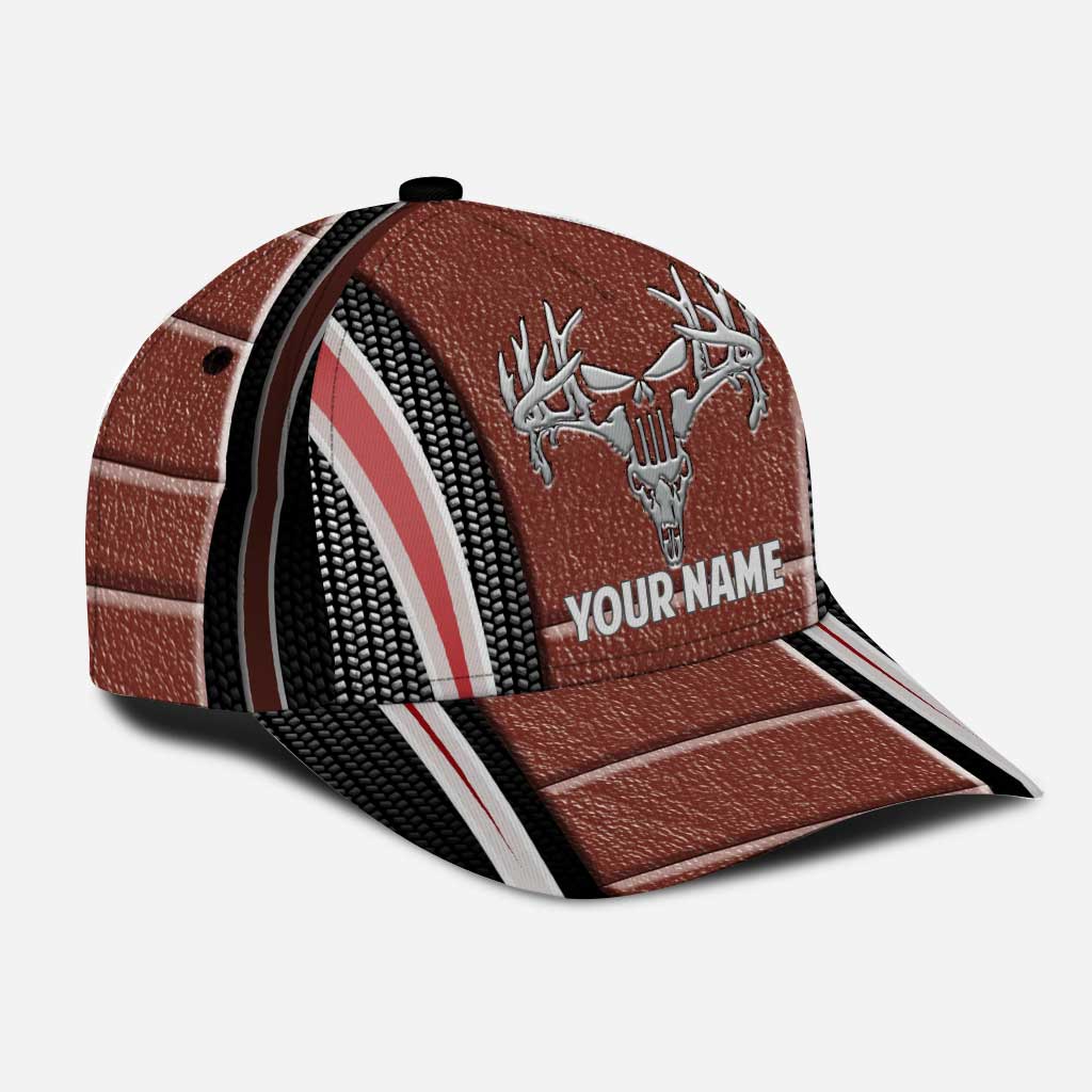 Love Hunting -  Personalized Classic Cap With Metal Pattern Print
